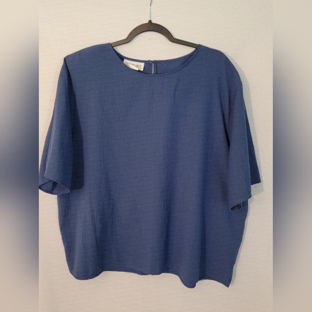 Gloria Lance Vintage Short Sleeve Top Size XL-1X